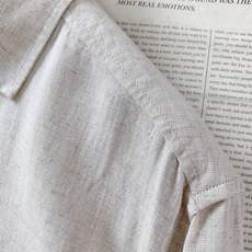 LoroPiana L.P SS春夏新品 Loro Piana翻领休闲衬衫材质 亚麻混纺 LoroPiana L.P SS春夏新品 Loro Piana翻领休闲衬衫材质 亚麻混纺