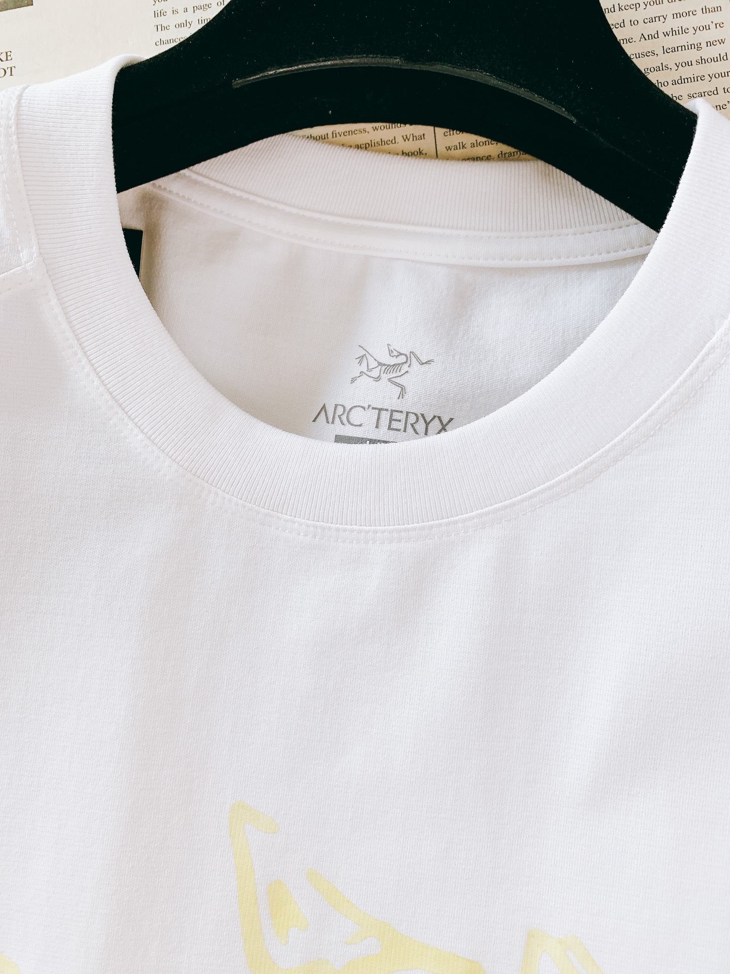 ARCTERYX 始祖鸟 2026SS春夏新品化石大鸟印花速干短袖👕定制专业速干透气面料，上身体感轻薄冰