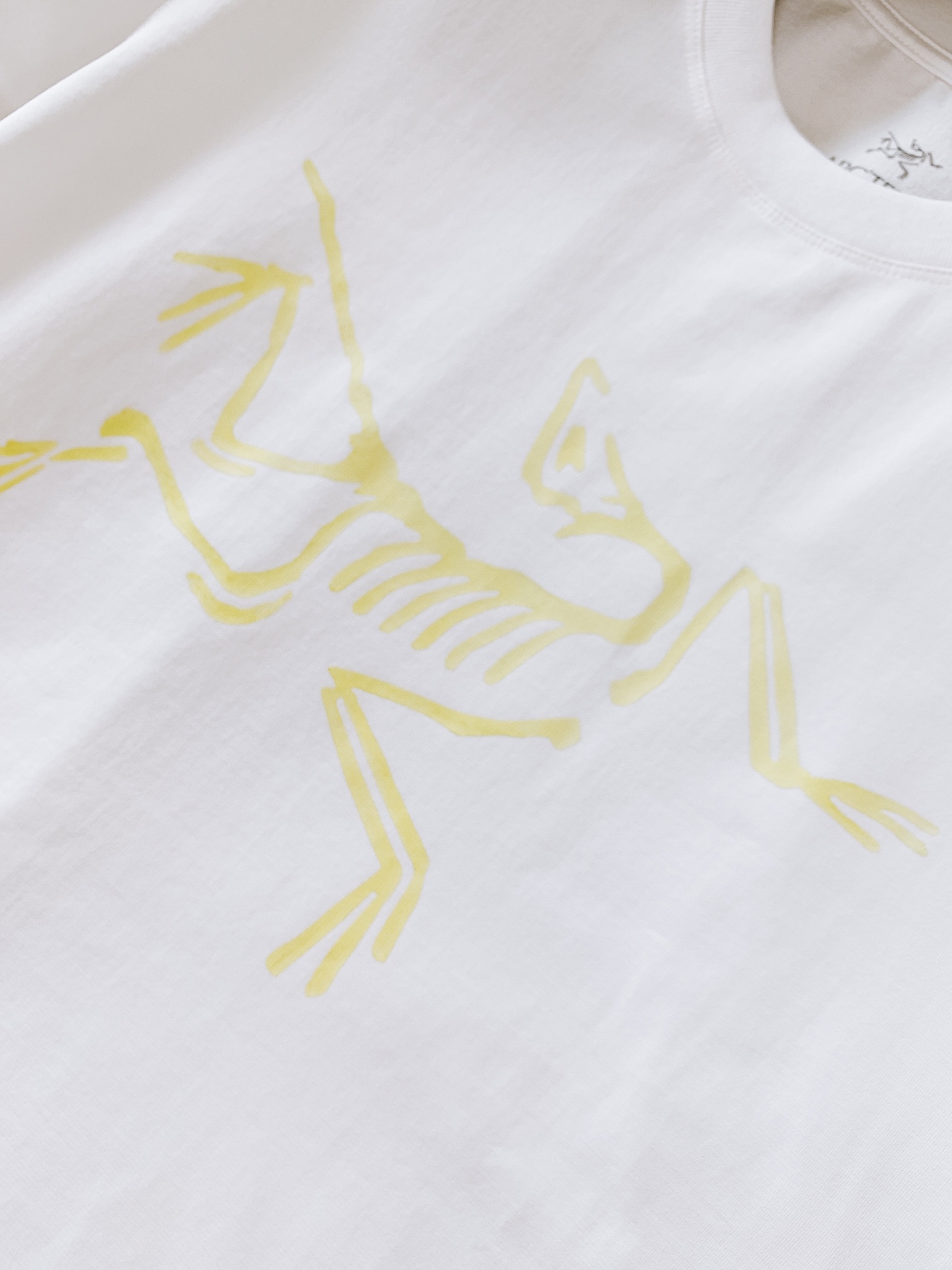 ARCTERYX 始祖鸟 2026SS春夏新品化石大鸟印花速干短袖👕定制专业速干透气面料，上身体感轻薄冰