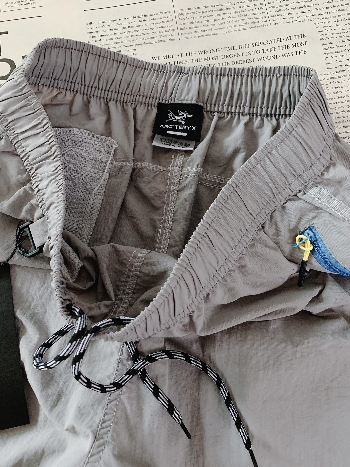 ARCTERYX 始祖鸟 2026SS春夏新品机能速干五分短裤🩳轻量抗撕裂速干尼龙料子自带防泼水效果，出