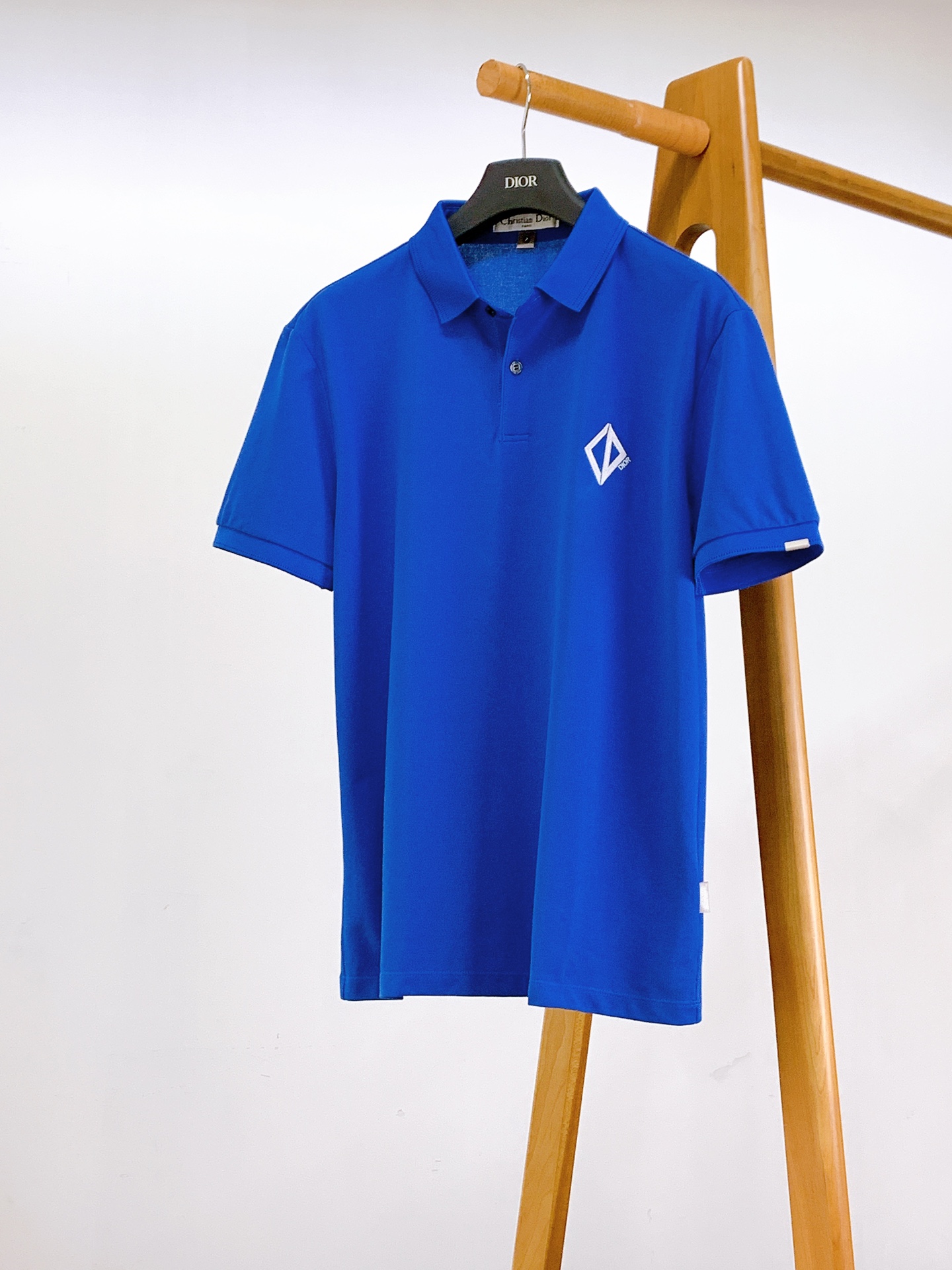 Dior Homme 迪奥·桀傲 2026SS春夏新品 菱形刺绣Polo短袖👕甄选高支珠地棉透气不闷，扎