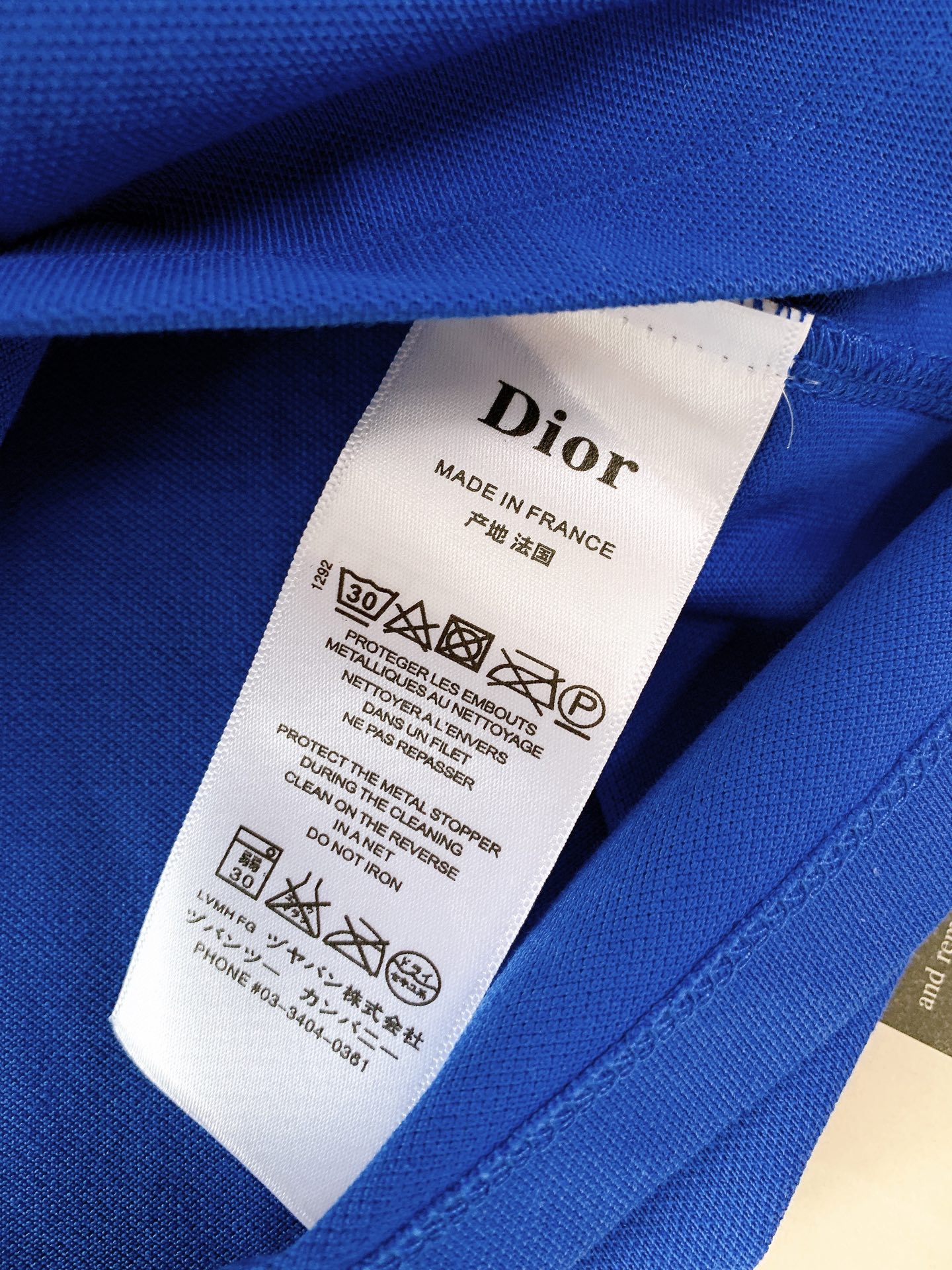 Dior Homme 迪奥·桀傲 2026SS春夏新品 菱形刺绣Polo短袖👕甄选高支珠地棉透气不闷，扎