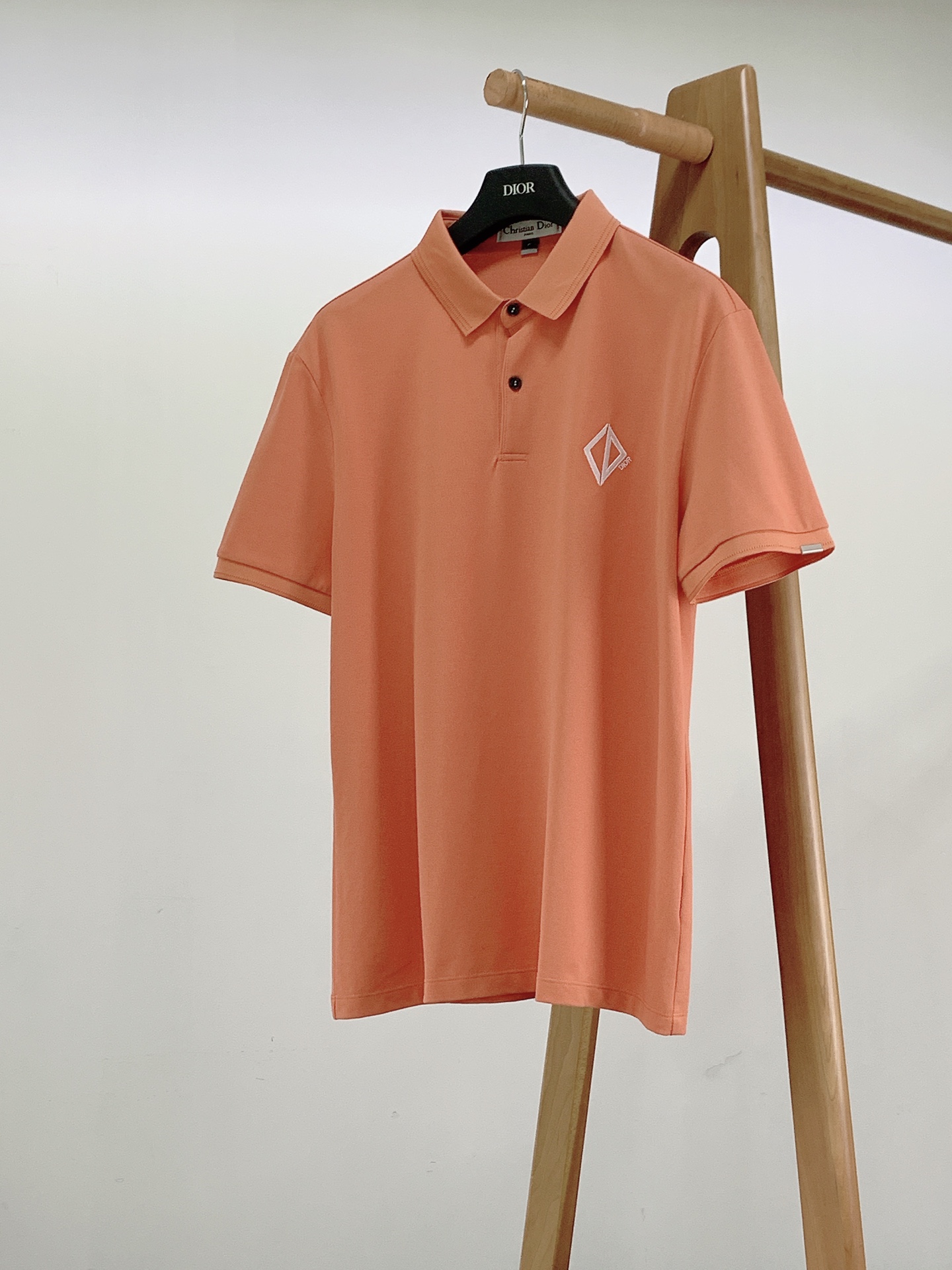 Dior Homme 迪奥·桀傲 2026SS春夏新品 菱形刺绣Polo短袖👕甄选高支珠地棉透气不闷，扎