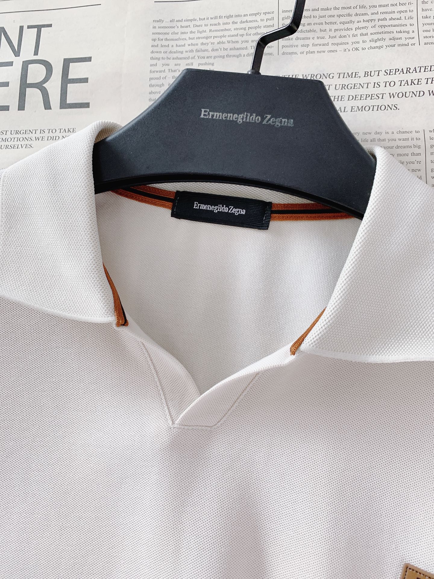 Ermenegildo Zegna 杰尼亚 2026SS春夏新品 经典男士Polo短袖👕高端意式通勤刚需
