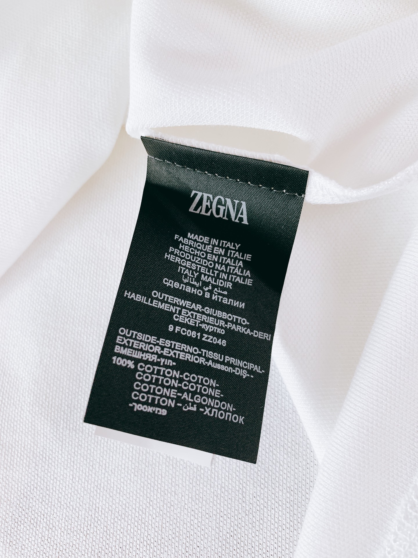 Ermenegildo Zegna 杰尼亚 2026SS春夏新品 经典男士Polo短袖👕高端意式通勤刚需