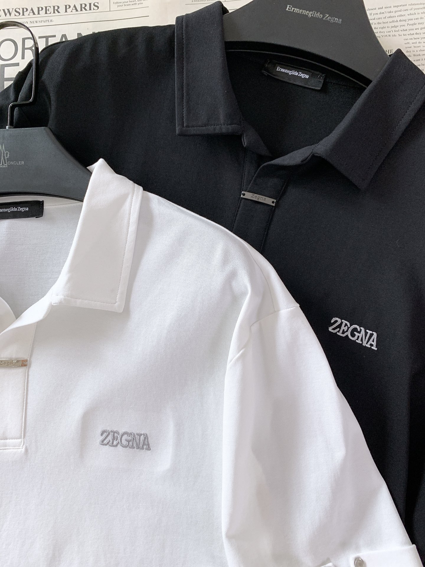 Ermenegildo Zegna 杰尼亚 2026SS春夏新品 高端男士Polo短袖👕纯长绒珠地棉面料