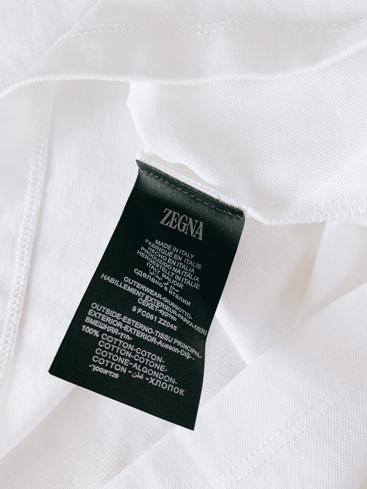 Ermenegildo Zegna 杰尼亚 2026SS春夏新品 高端男士Polo短袖👕纯长绒珠地棉面料