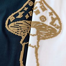 LouisVuitton 路易威登 2026SS春夏新品创意蘑菇老花刺绣短袖👕甄选250g高支双丝光长绒 LouisVuitton 路易威登 2026SS春夏新品创意蘑菇老花刺绣短袖👕甄选250g高支双丝光长绒