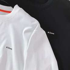 Kiton 奇顿 2026SS春夏新品轻奢基础短袖T恤👕高支液氨长绒棉,丝滑垂顺透气不粘身领口暗藏撞色红 Kiton 奇顿 2026SS春夏新品轻奢基础短袖T恤👕高支液氨长绒棉,丝滑垂顺透气不粘身领口暗藏撞色红