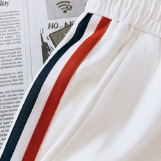 Gucci 古驰 2026SS春夏新品 经典侧边织带运动五分短裤🩳甄选重磅高支精梳棉针织面料,毛圈肌理细 Gucci 古驰 2026SS春夏新品 经典侧边织带运动五分短裤🩳甄选重磅高支精梳棉针织面料,毛圈肌理细