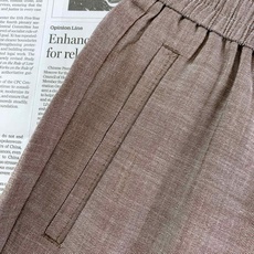 Ermenegildo Zegna 杰尼亚 2026SS春夏新品 轻奢垂感休闲西裤👖甄选同源斜纹混纺面料 Ermenegildo Zegna 杰尼亚 2026SS春夏新品 轻奢垂感休闲西裤👖甄选同源斜纹混纺面料