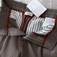 Brunello Cucinelli 布鲁奈罗.库奇内利 2026SS春夏新品意式轻奢休闲裤👖人字纹天丝 Brunello Cucinelli 布鲁奈罗.库奇内利 2026SS春夏新品意式轻奢休闲裤👖人字纹天丝