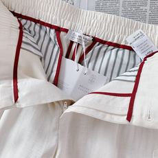 Brunello Cucinelli 布鲁奈罗.库奇内利 2026SS春夏新品意式轻奢休闲裤👖人字纹天丝 Brunello Cucinelli 布鲁奈罗.库奇内利 2026SS春夏新品意式轻奢休闲裤👖人字纹天丝