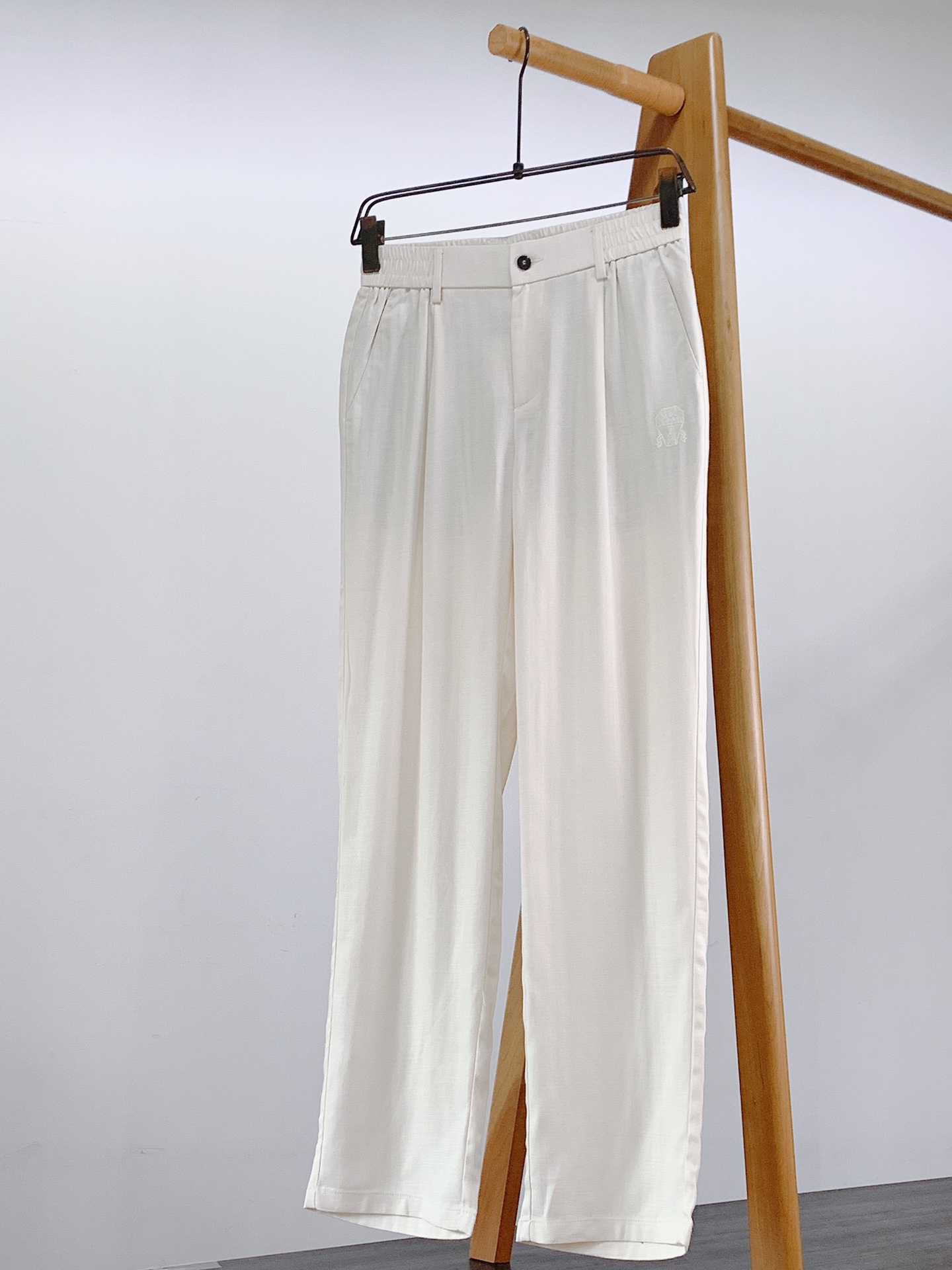 Brunello Cucinelli 布鲁奈罗.库奇内利 2026SS春夏新品意式轻奢休闲裤👖人字纹天丝