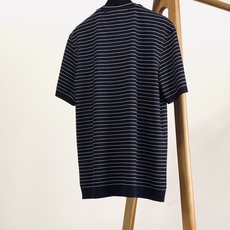 Brunello Cucinelli 布鲁奈罗.库奇内利 2026SS春夏新品意式条纹针织短袖👕蜂窝网眼 Brunello Cucinelli 布鲁奈罗.库奇内利 2026SS春夏新品意式条纹针织短袖👕蜂窝网眼