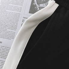 LouisVuitton 路易威登 2026SS春夏新品撞色侧条针织直筒卫裤👖空气层软糯针织面料垂顺抗起 LouisVuitton 路易威登 2026SS春夏新品撞色侧条针织直筒卫裤👖空气层软糯针织面料垂顺抗起