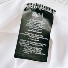 Ermenegildo Zegna 杰尼亚 2026SS春夏新品 商务方块刺绣短袖👕采用品牌定制液氨丝 Ermenegildo Zegna 杰尼亚 2026SS春夏新品 商务方块刺绣短袖👕采用品牌定制液氨丝