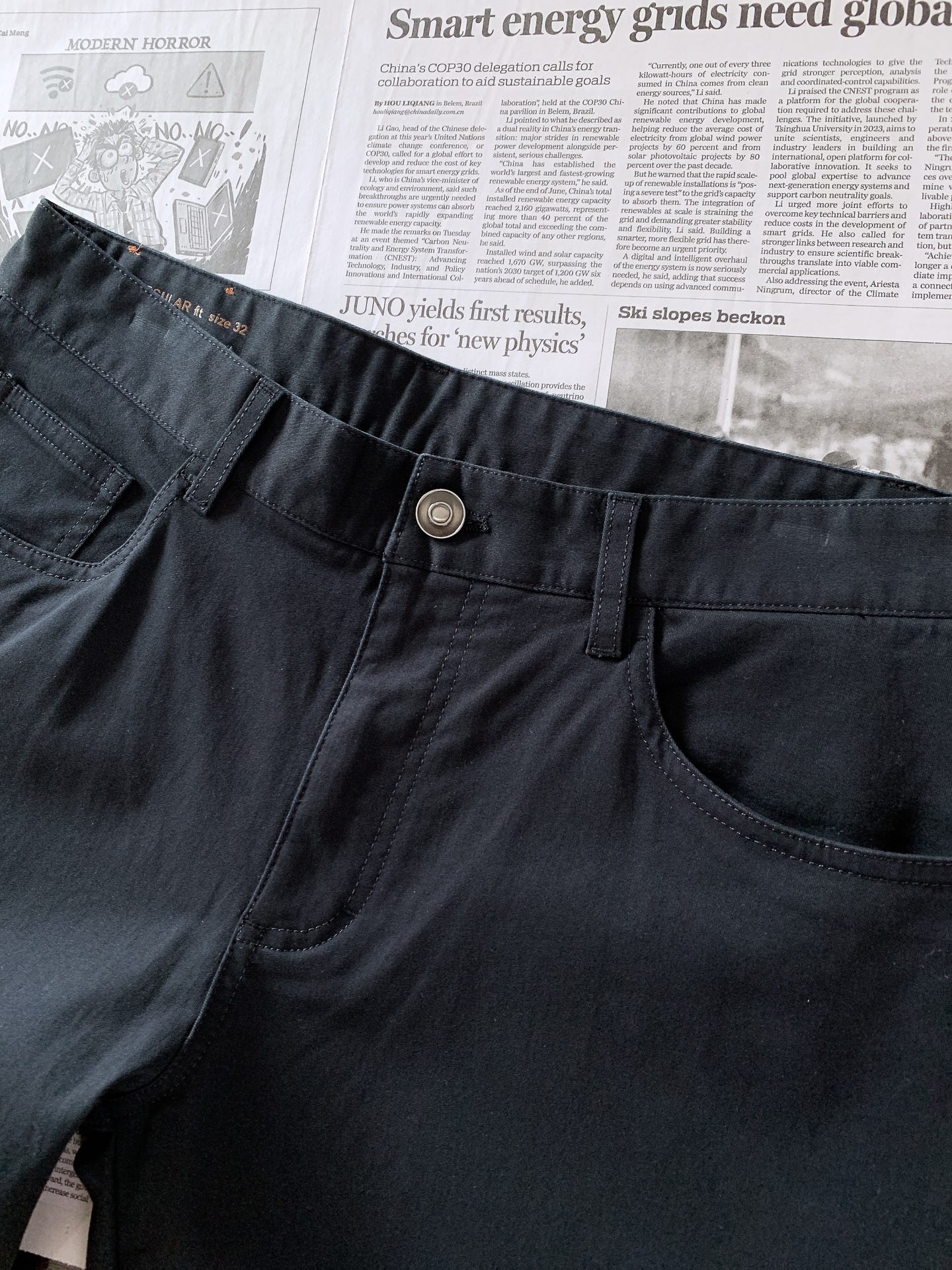 Ermenegildo Zegna 杰尼亚 2026SS春夏新品 弹力斜纹五袋休闲长裤👖甄选品牌定制高支
