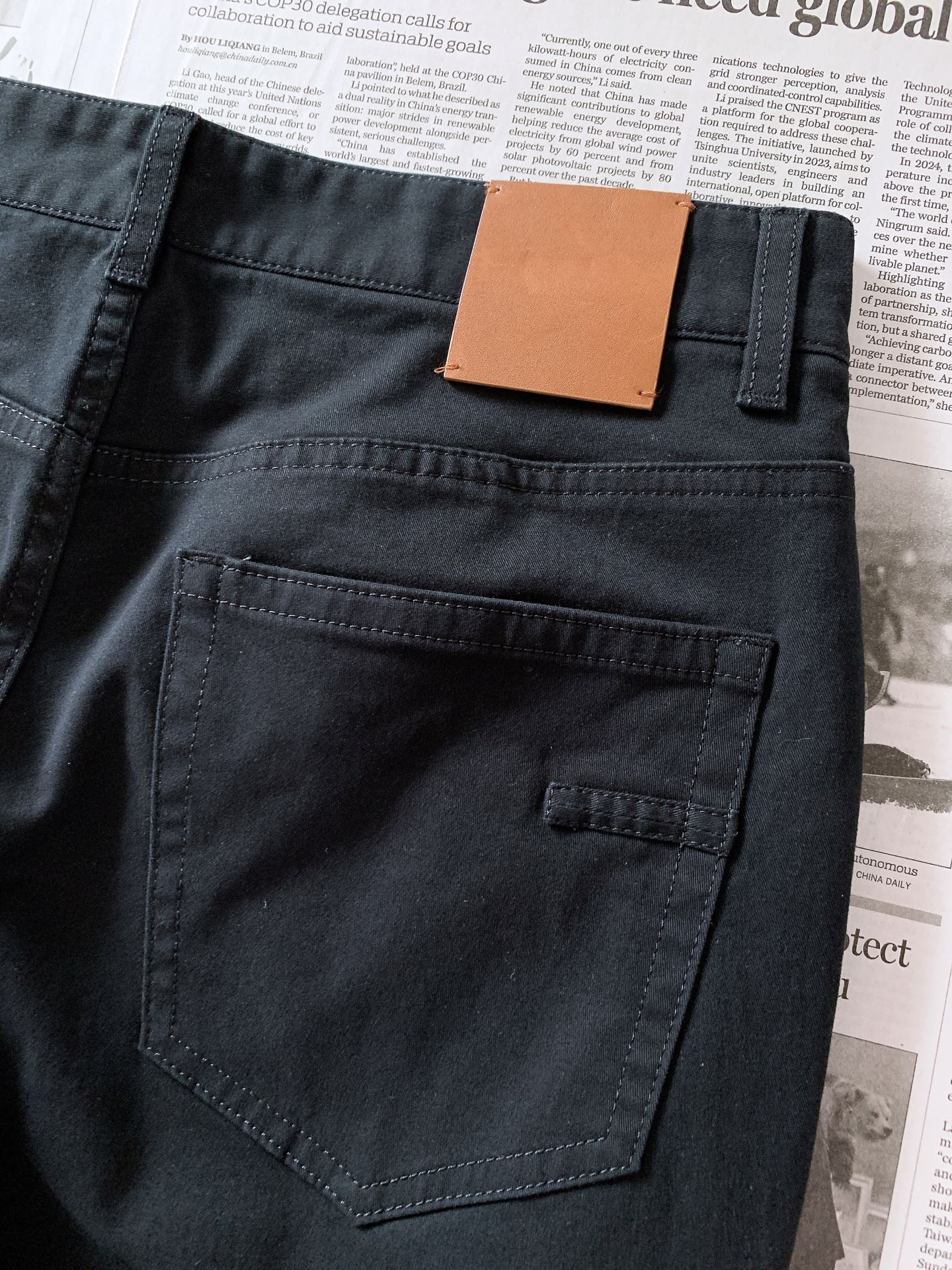 Ermenegildo Zegna 杰尼亚 2026SS春夏新品 弹力斜纹五袋休闲长裤👖甄选品牌定制高支