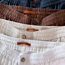 Ermenegildo Zegna 杰尼亚 2026SS春夏新品 亚麻天丝混纺休闲直筒休闲裤👖采用品牌专 Ermenegildo Zegna 杰尼亚 2026SS春夏新品 亚麻天丝混纺休闲直筒休闲裤👖采用品牌专