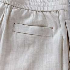 Ermenegildo Zegna 杰尼亚 2026SS春夏新品 亚麻天丝混纺休闲直筒休闲裤👖采用品牌专 Ermenegildo Zegna 杰尼亚 2026SS春夏新品 亚麻天丝混纺休闲直筒休闲裤👖采用品牌专