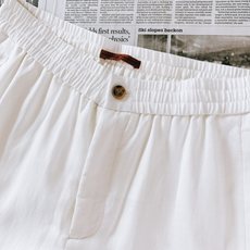 Ermenegildo Zegna 杰尼亚 2026SS春夏新品 亚麻天丝混纺休闲直筒休闲裤👖采用品牌专 Ermenegildo Zegna 杰尼亚 2026SS春夏新品 亚麻天丝混纺休闲直筒休闲裤👖采用品牌专
