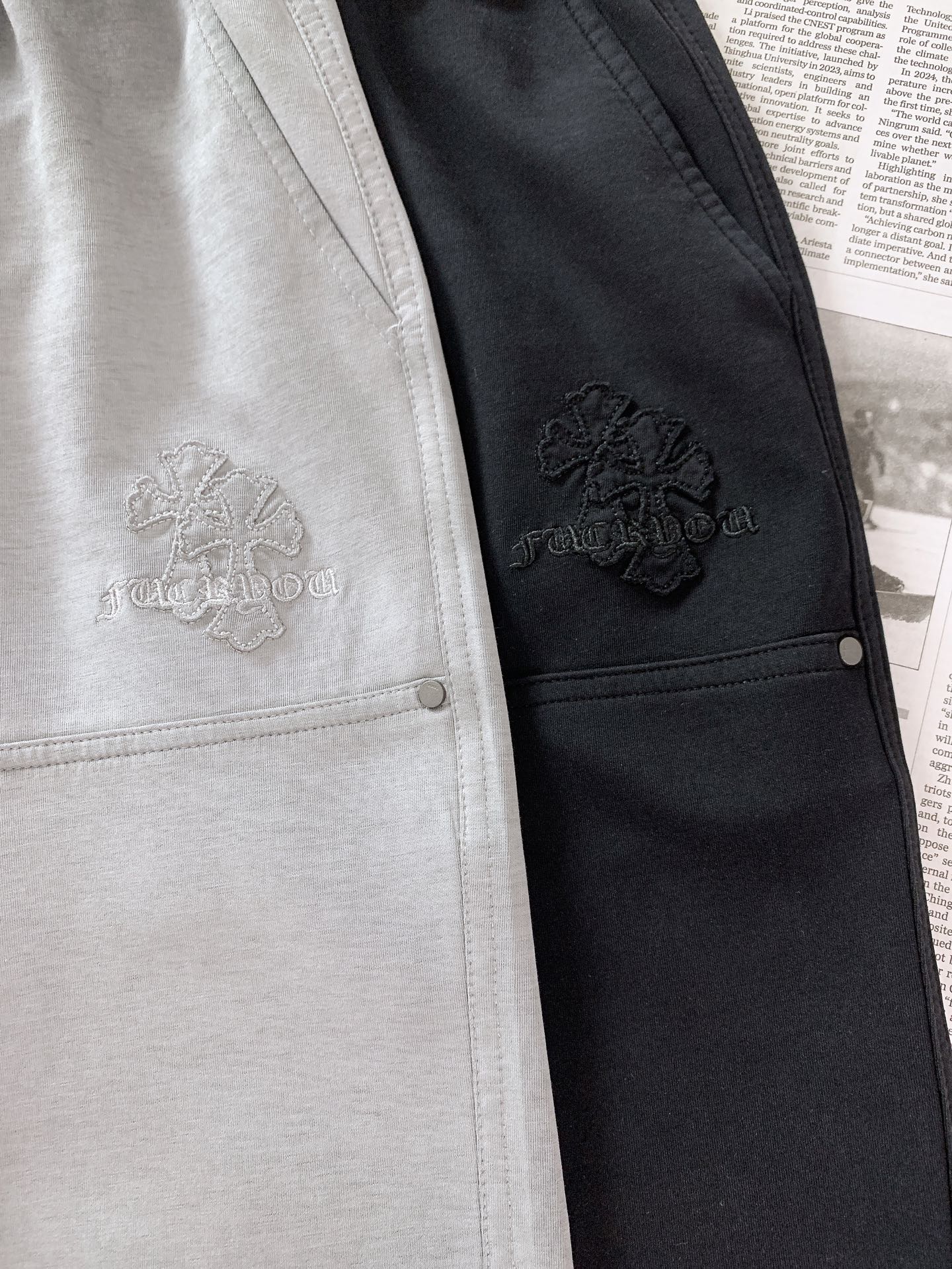 Chrome Hearts 克罗心 2026SS春夏新品  刺绣休闲短裤🩳选用高克重软糯针织面料打造，触感顺滑亲肤，透气