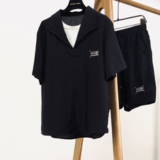 Maison Margiela MM6 马丁马吉拉 2026SS春夏新品 夏季休闲套装,甄选透气水洗肌理面料,自带自然微 Maison Margiela MM6 马丁马吉拉 2026SS春夏新品 夏季休闲套装,甄选透气水洗肌理面料,自带自然微