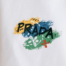 Prada 普拉达 2026SS春夏新品 彩色涂鸦印花短袖T恤👕甄选厚实透气的高支纯棉面料,触感软糯扎实,上身垂坠感出 Prada 普拉达 2026SS春夏新品 彩色涂鸦印花短袖T恤👕甄选厚实透气的高支纯棉面料,触感软糯扎实,上身垂坠感出