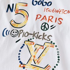 LouisVuitton 路易威登 2026SS春夏新品 涂鸦印花短袖T恤👕甄选高支厚实棉质面料打造,触感柔软细腻,上身 LouisVuitton 路易威登 2026SS春夏新品 涂鸦印花短袖T恤👕甄选高支厚实棉质面料打造,触感柔软细腻,上身