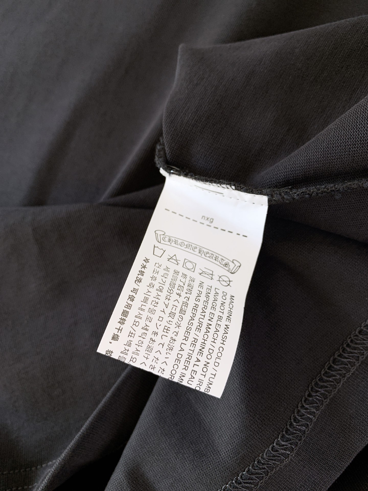 Chrome Hearts 克罗心 2026SS春夏新品 马蹄刺绣短袖T恤👕高克重精梳纯棉面料上身挺括有型，柔软透气，久