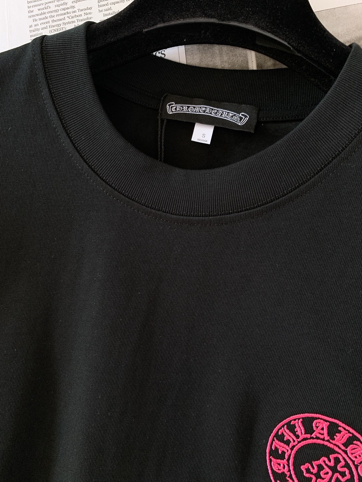 Chrome Hearts 克罗心 2026SS春夏新品 马蹄刺绣短袖T恤👕高克重精梳纯棉面料上身挺括有型，柔软透气，久