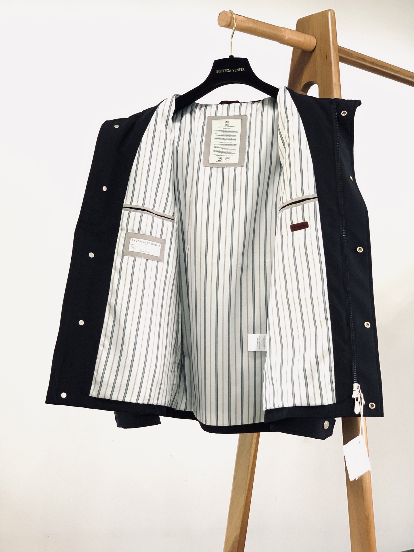 Brunello Cucinelli 布鲁奈罗.库奇内利 2026FW早秋新品 连帽工装夹棉夹克｜老钱风天花板✨ BC标