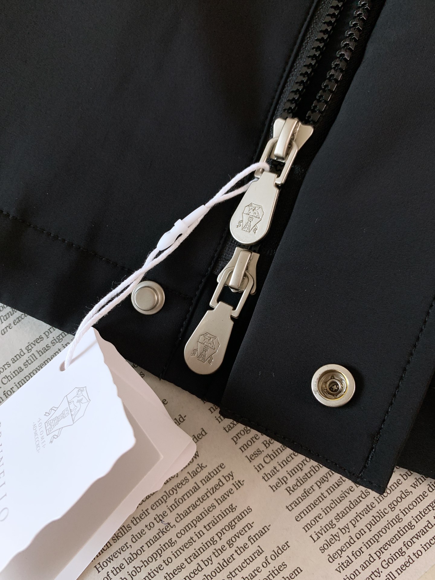 Brunello Cucinelli 布鲁奈罗.库奇内利 2026FW早秋新品 连帽工装夹棉夹克｜老钱风天花板✨ BC标