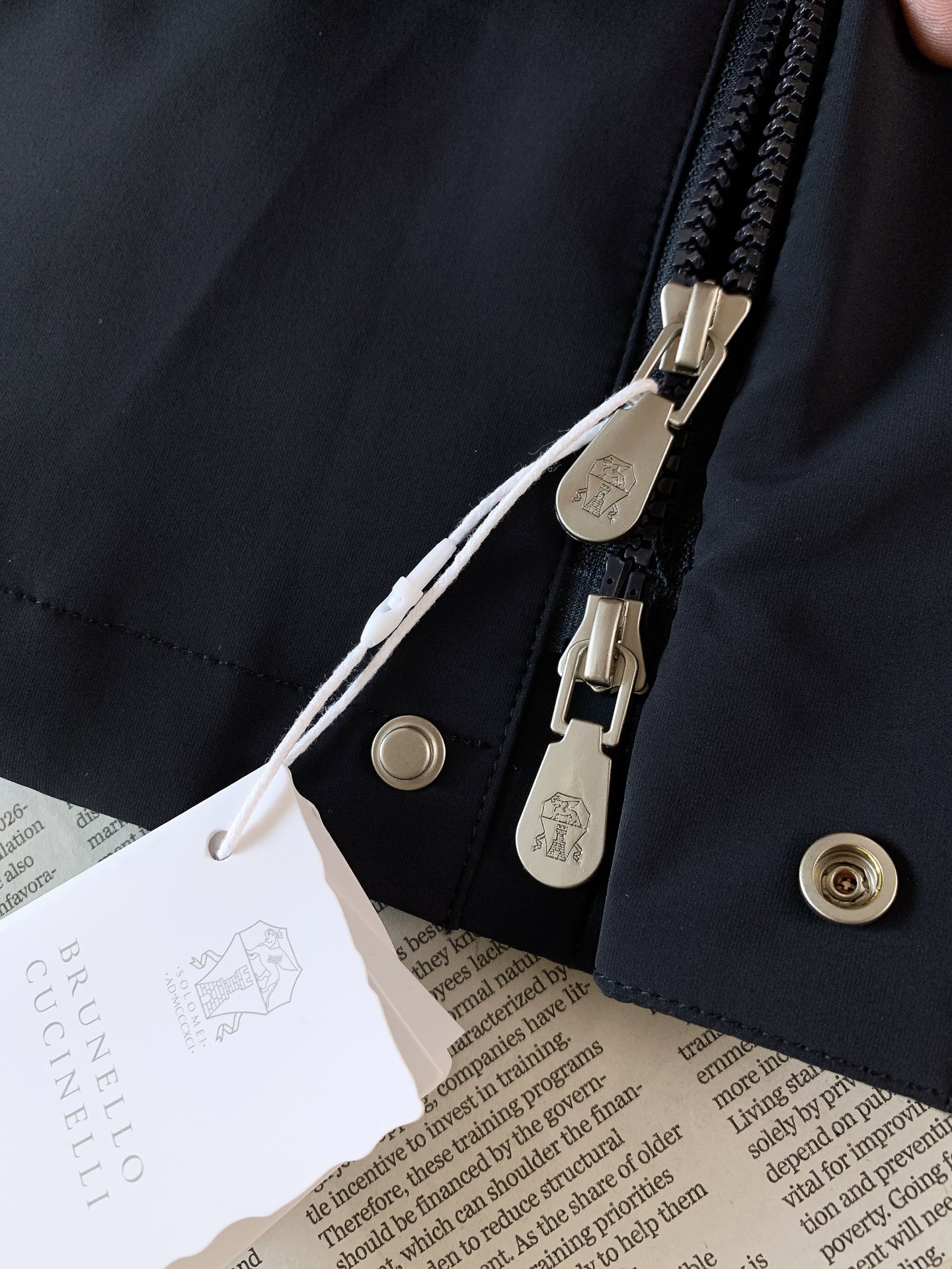 Brunello Cucinelli 布鲁奈罗.库奇内利 2026FW早秋新品 连帽工装夹棉夹克｜老钱风天花板✨ BC标