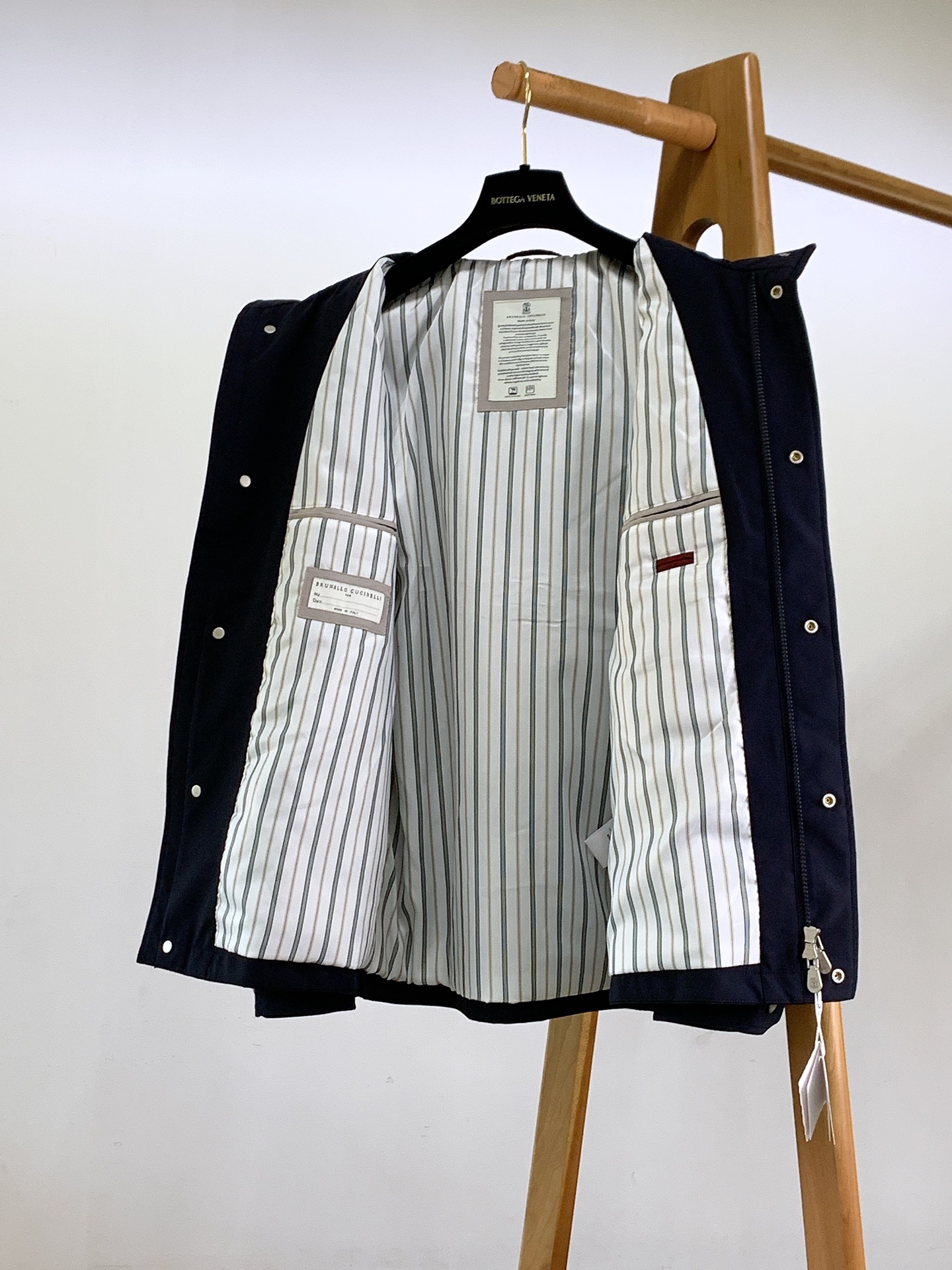 Brunello Cucinelli 布鲁奈罗.库奇内利 2026FW早秋新品 连帽工装夹棉夹克｜老钱风天花板✨ BC标