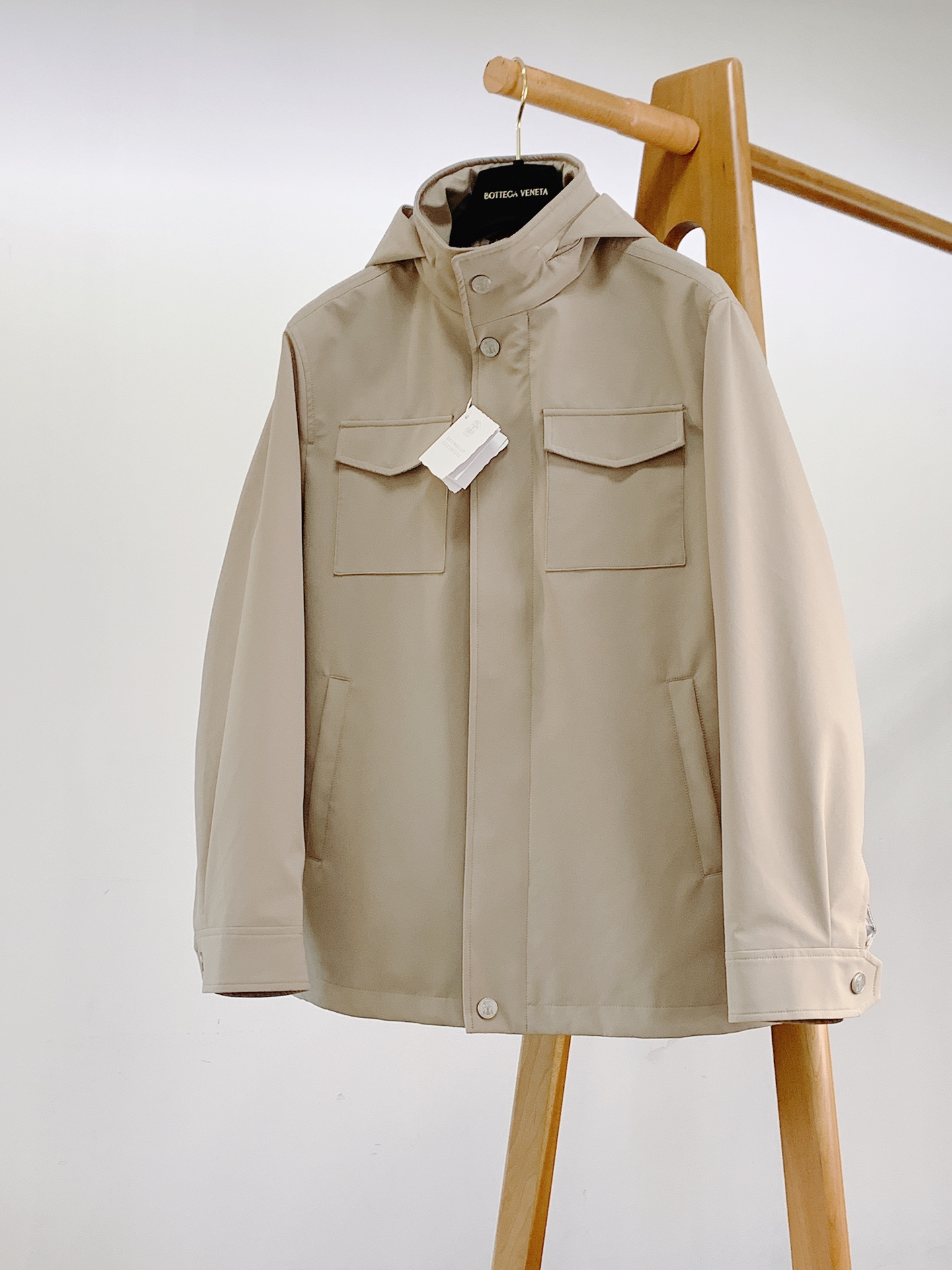 Brunello Cucinelli 布鲁奈罗.库奇内利 2026FW早秋新品 连帽工装夹棉夹克｜老钱风天花板✨ BC标