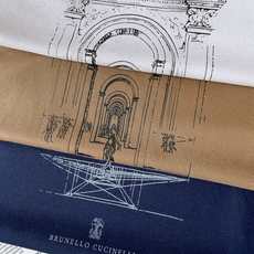 Brunello Cucinelli 布鲁奈罗.库奇内利 2026FW秋冬新品 建筑素描长袖T恤 意式轻奢的低调美学,把 Brunello Cucinelli 布鲁奈罗.库奇内利 2026FW秋冬新品 建筑素描长袖T恤 意式轻奢的低调美学,把