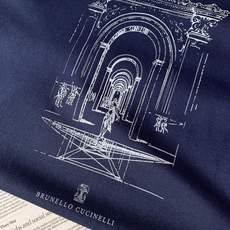 Brunello Cucinelli 布鲁奈罗.库奇内利 2026FW秋冬新品 建筑素描长袖T恤 意式轻奢的低调美学,把 Brunello Cucinelli 布鲁奈罗.库奇内利 2026FW秋冬新品 建筑素描长袖T恤 意式轻奢的低调美学,把