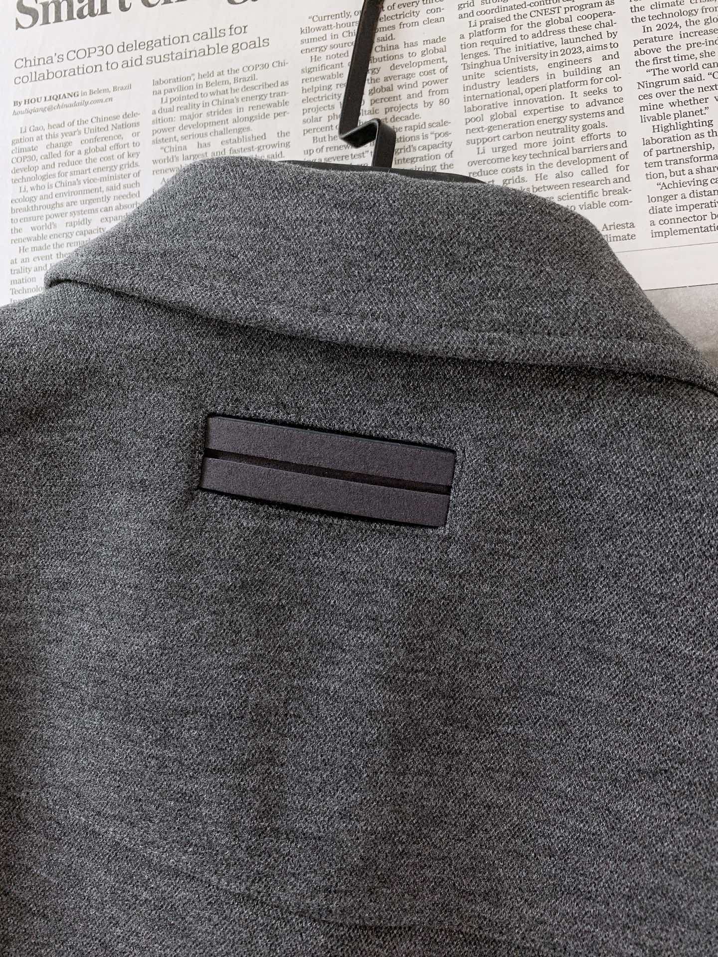Ermenegildo Zegna 杰尼亚 2026FW早秋新品  翻领羊毛夹克外套🥼甄选高克重羊毛混纺高性能面料，触感