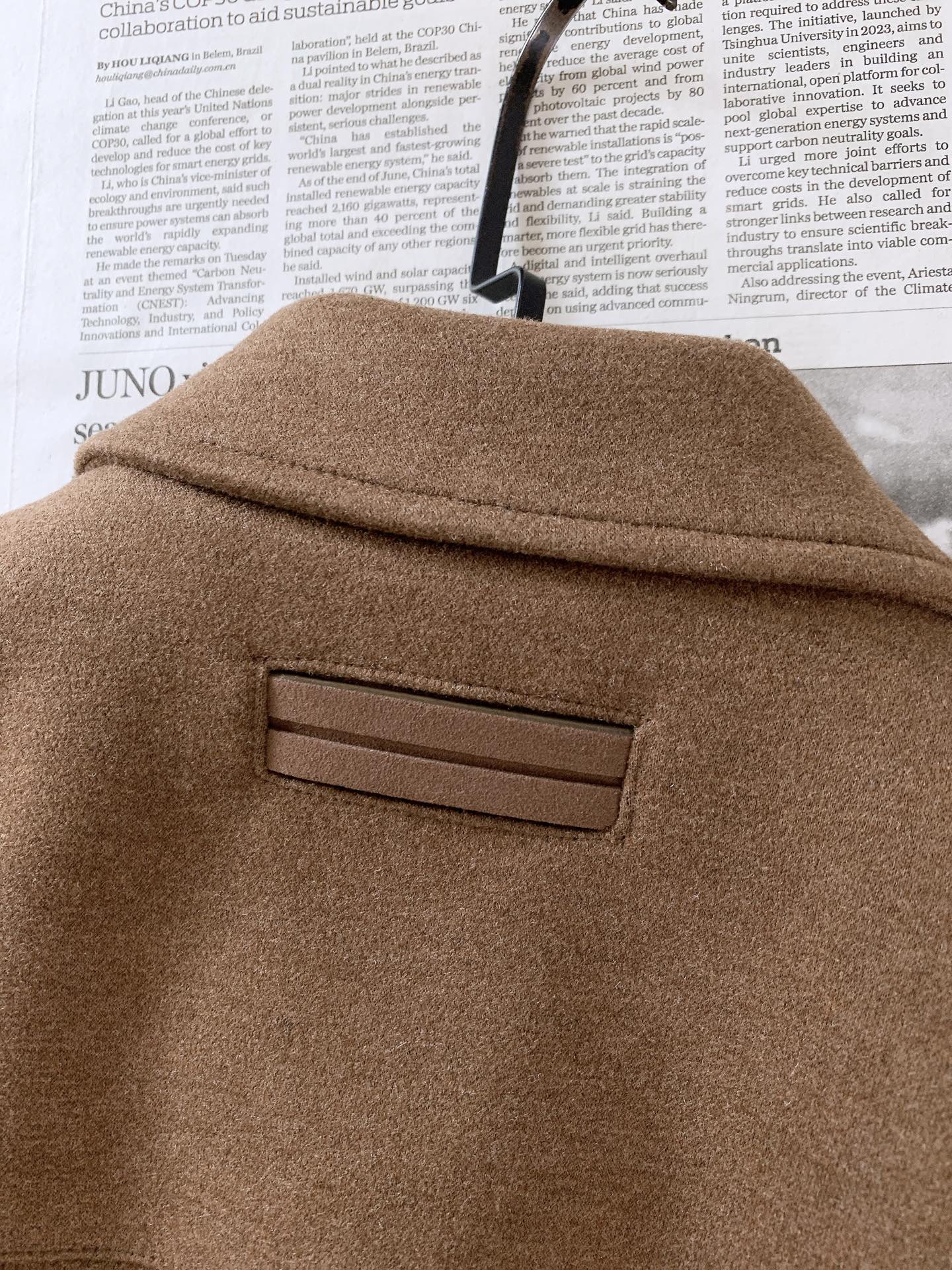 Ermenegildo Zegna 杰尼亚 2026FW早秋新品  翻领羊毛夹克外套🥼甄选高克重羊毛混纺高性能面料，触感