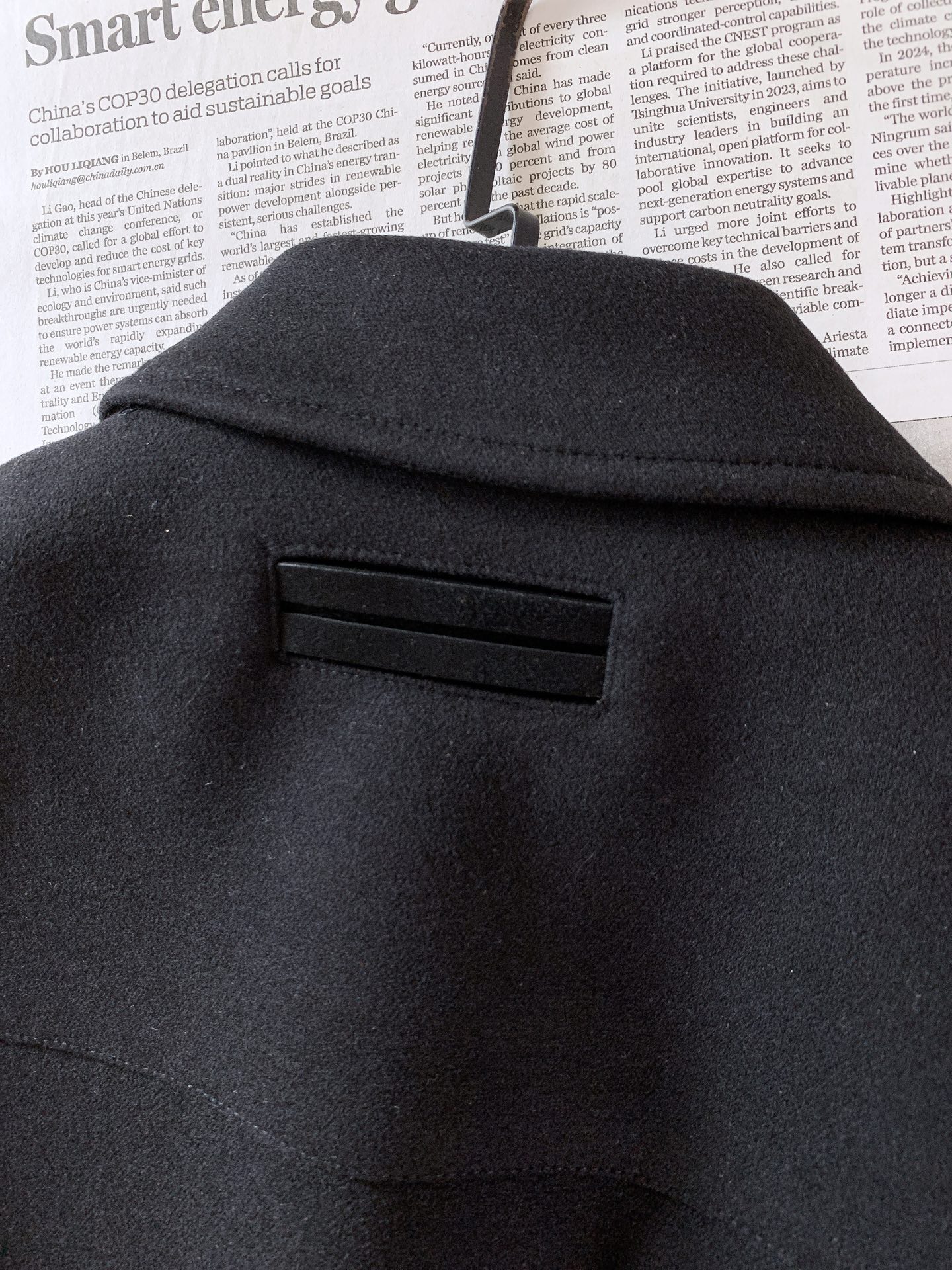 Ermenegildo Zegna 杰尼亚 2026FW早秋新品  翻领羊毛夹克外套🥼甄选高克重羊毛混纺高性能面料，触感