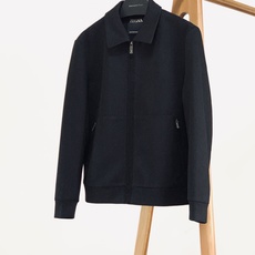 Ermenegildo Zegna 杰尼亚 2026FW早秋新品 翻领羊毛夹克外套🥼甄选高克重羊毛混纺高性能面料,触感 Ermenegildo Zegna 杰尼亚 2026FW早秋新品 翻领羊毛夹克外套🥼甄选高克重羊毛混纺高性能面料,触感