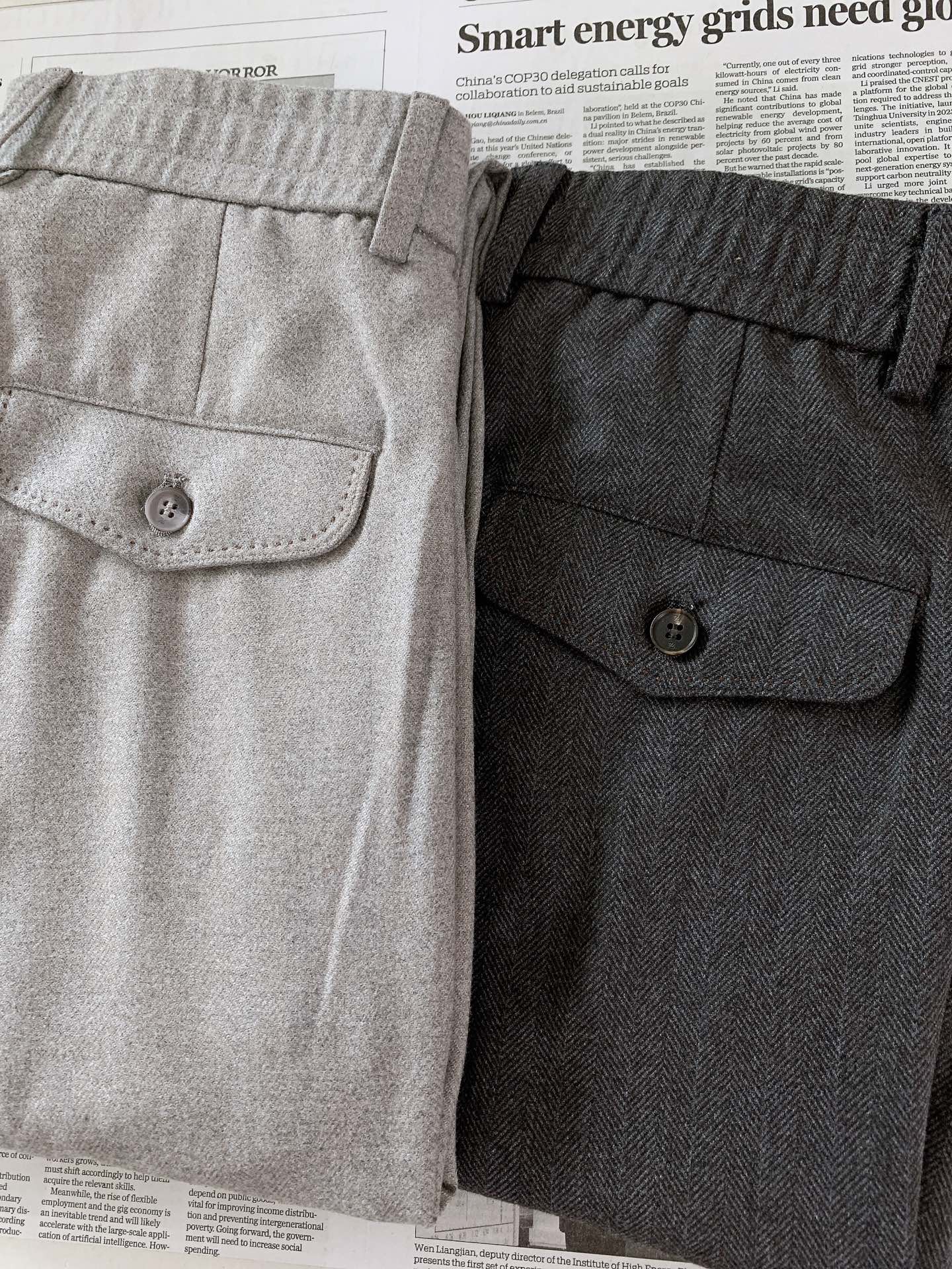 Ermenegildo Zegna 杰尼亚 2026FW早秋新品 休闲毛呢裤👖意式绅士松弛感直接拉满!甄选优质混纺毛呢 Ermenegildo Zegna 杰尼亚 2026FW早秋新品 休闲毛呢裤👖意式绅士松弛感直接拉满!甄选优质混纺毛呢