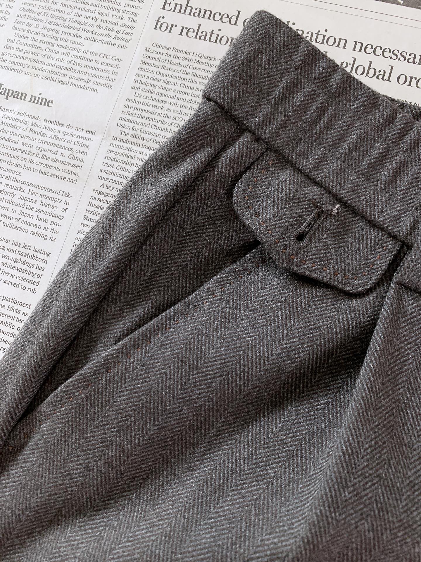 Ermenegildo Zegna 杰尼亚 2026FW早秋新品 休闲毛呢裤👖意式绅士松弛感直接拉满!甄选优质混纺毛呢 Ermenegildo Zegna 杰尼亚 2026FW早秋新品 休闲毛呢裤👖意式绅士松弛感直接拉满!甄选优质混纺毛呢