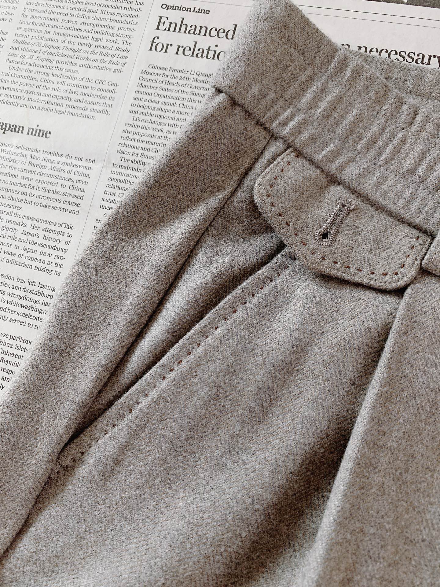 Ermenegildo Zegna 杰尼亚 2026FW早秋新品 休闲毛呢裤👖意式绅士松弛感直接拉满!甄选优质混纺毛呢 Ermenegildo Zegna 杰尼亚 2026FW早秋新品 休闲毛呢裤👖意式绅士松弛感直接拉满!甄选优质混纺毛呢