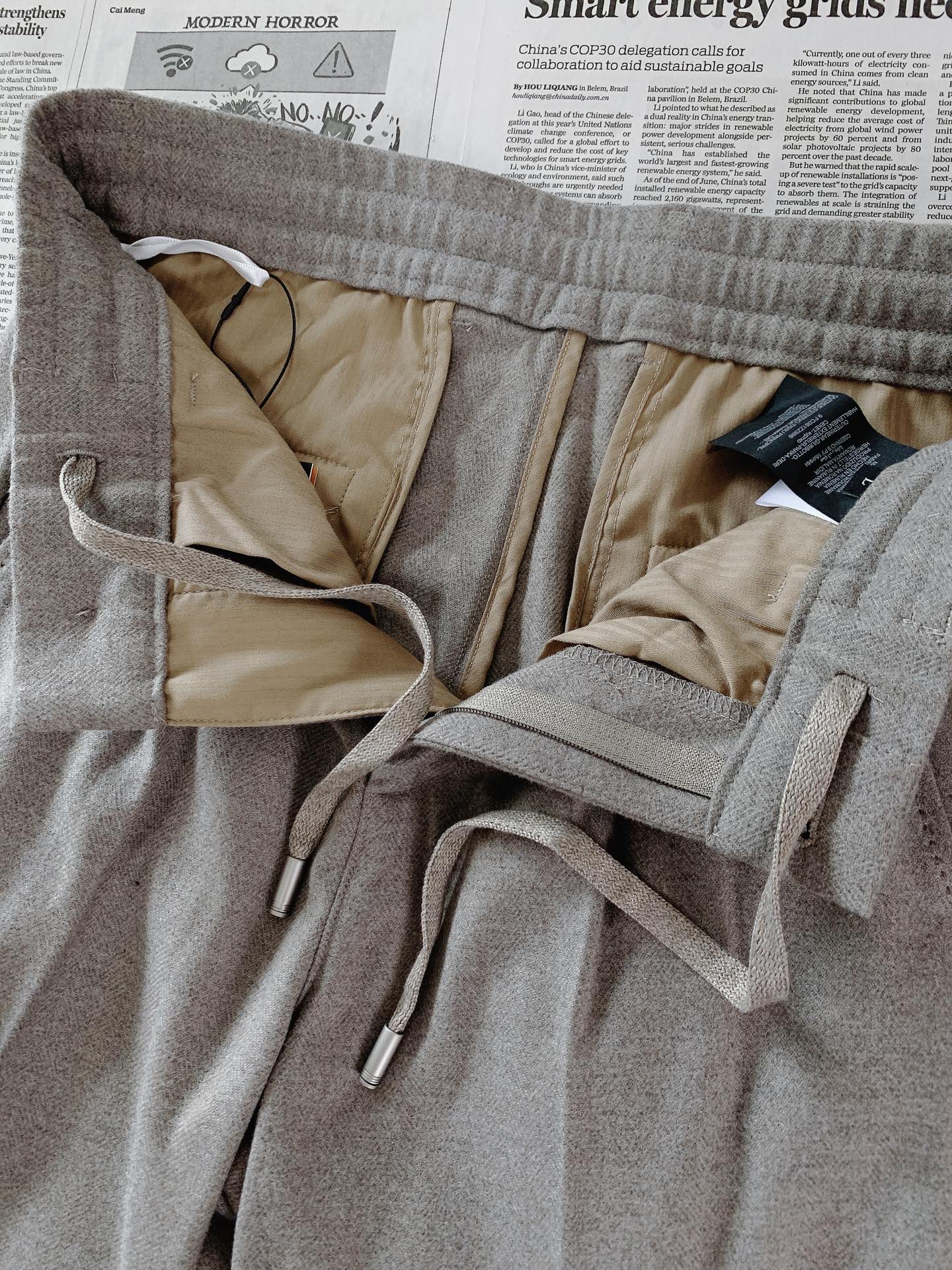 Ermenegildo Zegna 杰尼亚 2026FW早秋新品 休闲毛呢裤👖意式绅士松弛感直接拉满!甄选优质混纺毛呢 Ermenegildo Zegna 杰尼亚 2026FW早秋新品 休闲毛呢裤👖意式绅士松弛感直接拉满!甄选优质混纺毛呢