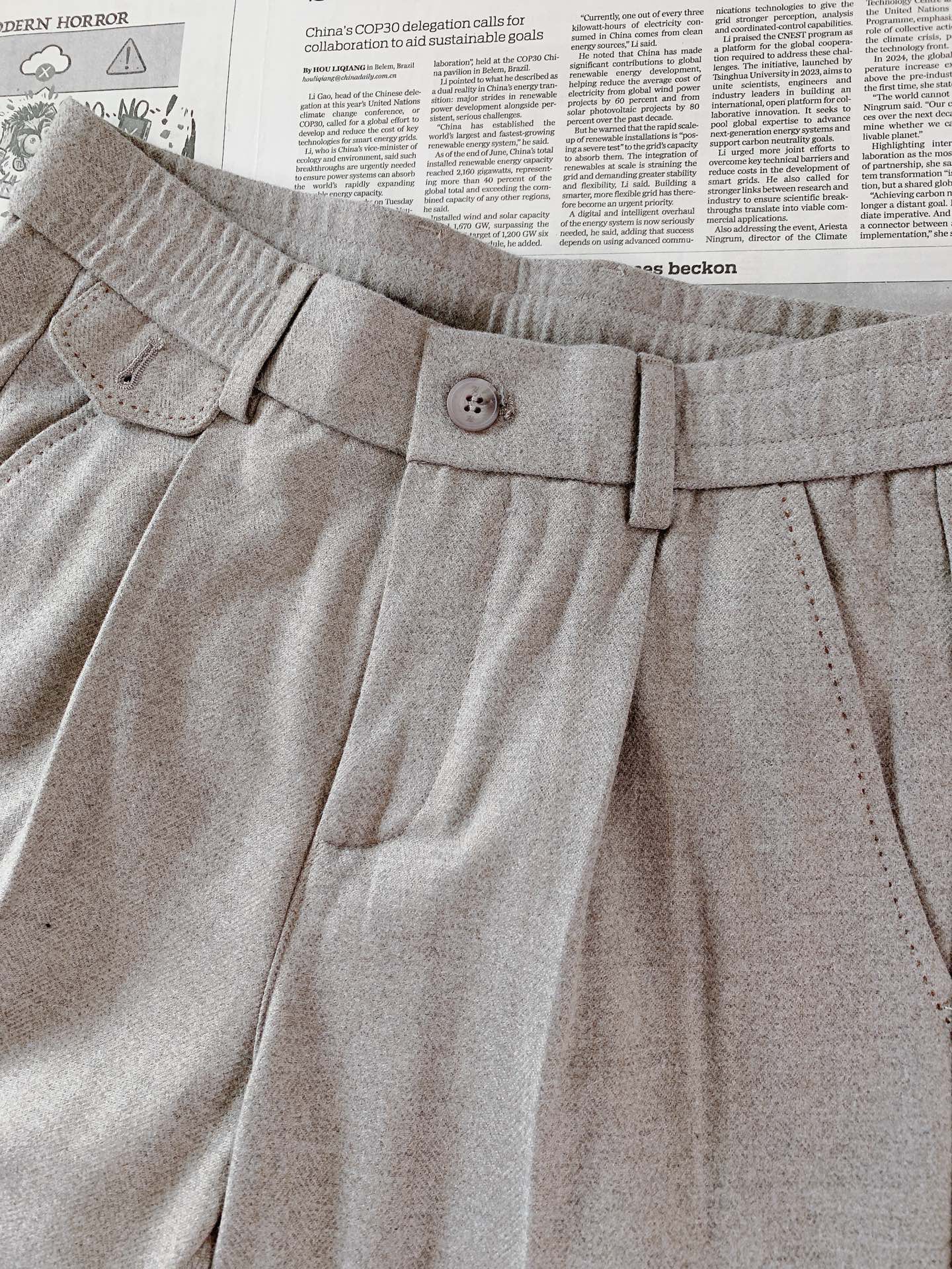 Ermenegildo Zegna 杰尼亚 2026FW早秋新品 休闲毛呢裤👖意式绅士松弛感直接拉满!甄选优质混纺毛呢 Ermenegildo Zegna 杰尼亚 2026FW早秋新品 休闲毛呢裤👖意式绅士松弛感直接拉满!甄选优质混纺毛呢