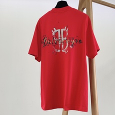 𝐁𝐚𝐥𝐞𝐧𝐜𝐢𝐚𝐠𝐚 巴黎世家 2026SS春夏新品 涂鸦BB短袖T恤👕重磅水洗棉质面料,整衣复古做旧水洗处理,领口袖口 𝐁𝐚𝐥𝐞𝐧𝐜𝐢𝐚𝐠𝐚 巴黎世家 2026SS春夏新品 涂鸦BB短袖T恤👕重磅水洗棉质面料,整衣复古做旧水洗处理,领口袖口