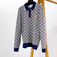 Casablanca 卡萨布兰卡 2026FW早秋新品 复古提花Polo针织长袖,有机棉针织料子,上手软糯有质感。满身 Casablanca 卡萨布兰卡 2026FW早秋新品 复古提花Polo针织长袖,有机棉针织料子,上手软糯有质感。满身